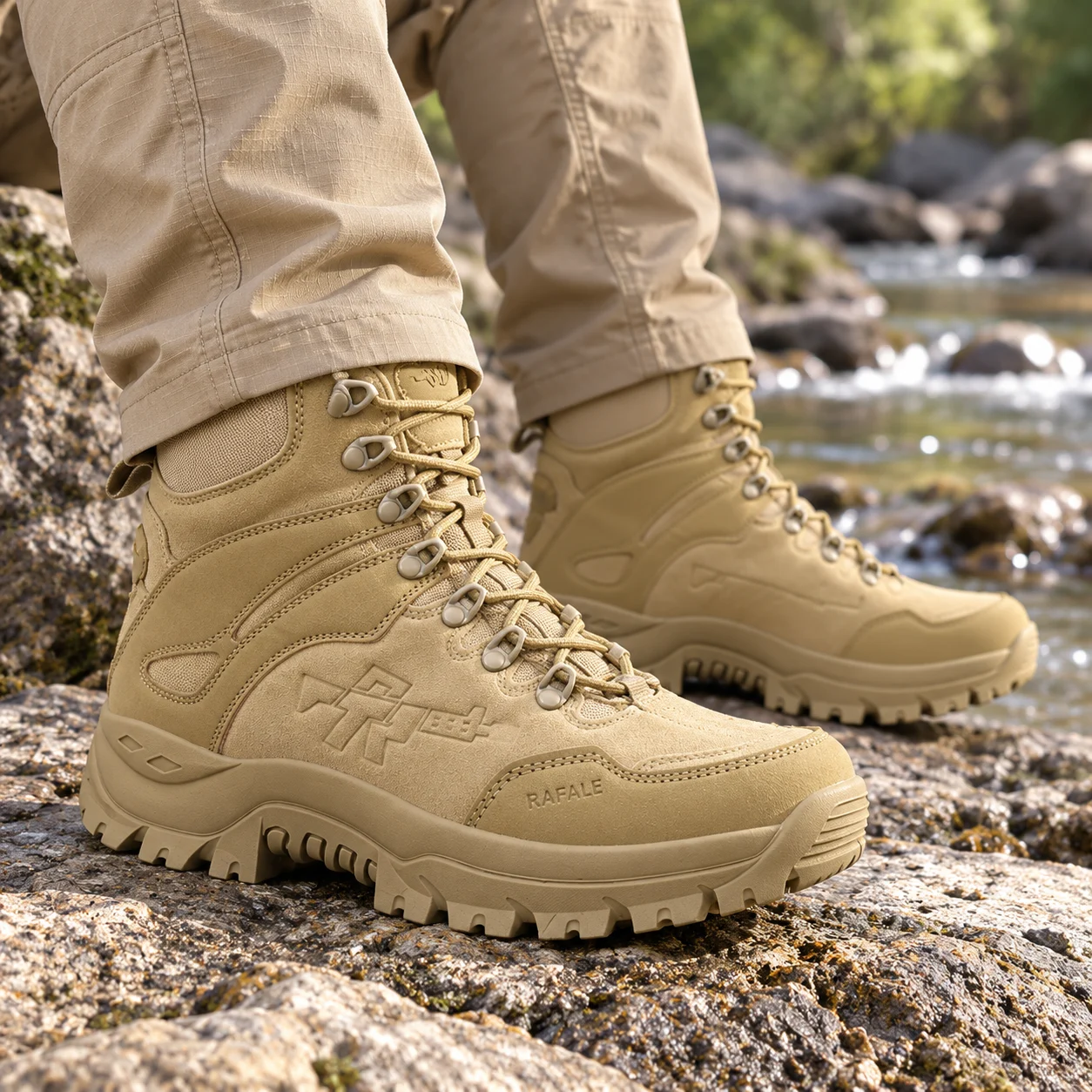Rompi tactical warna krem