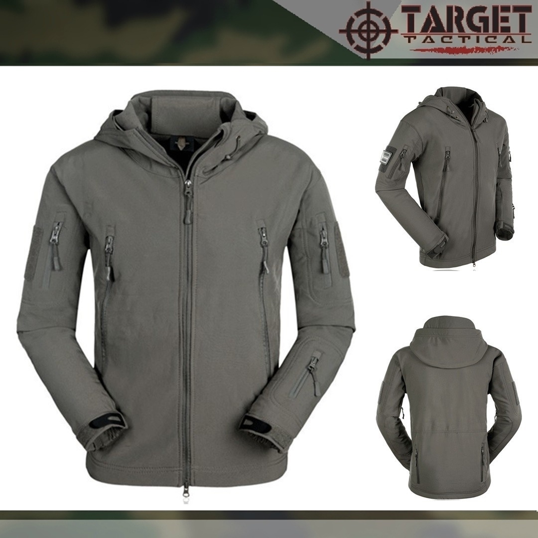 Warna: Abu-abu, Ukuran: S
