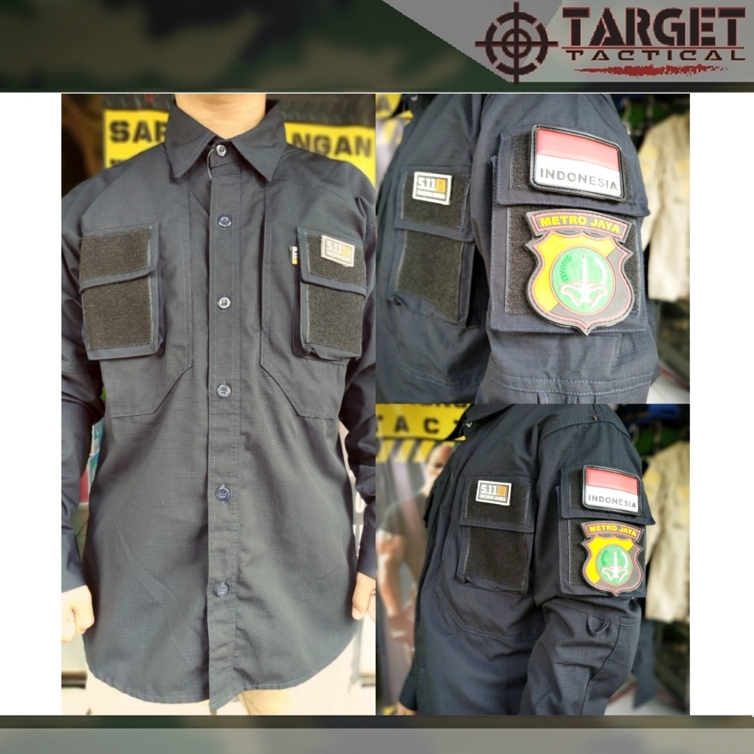 Warna: Biru Dongker, Ukuran: S
