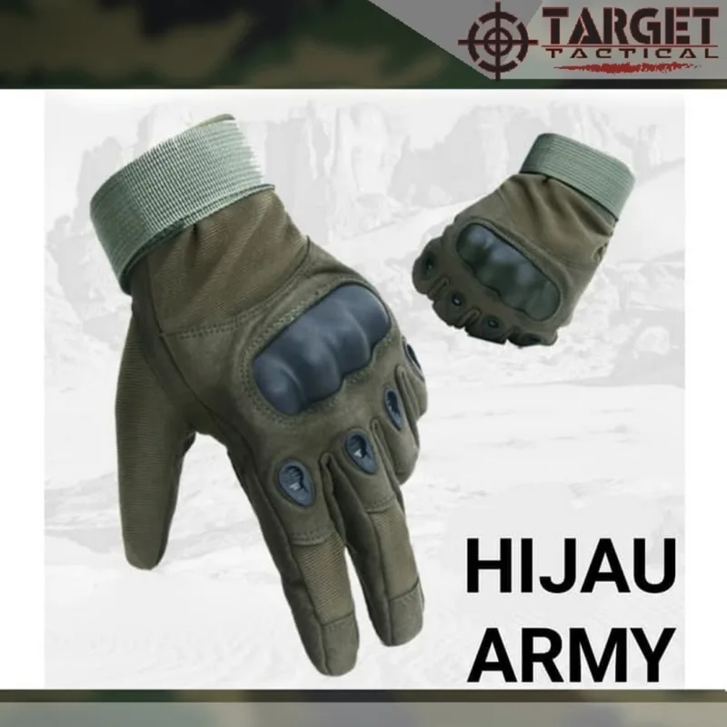 Sarung Tangan Tactical Oakley Full - Hijau Army