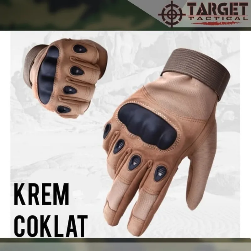 Sarung Tangan Tactical Oakley Full - Krem