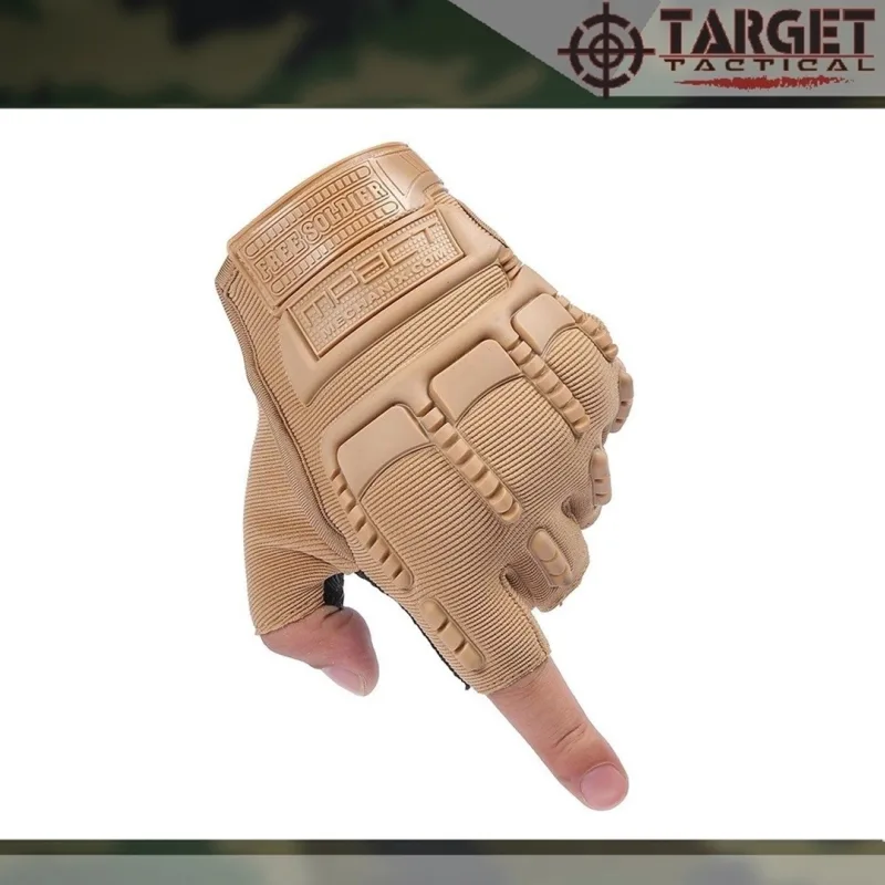 Sarung Tangan Tactical Mechanix Half - Krem