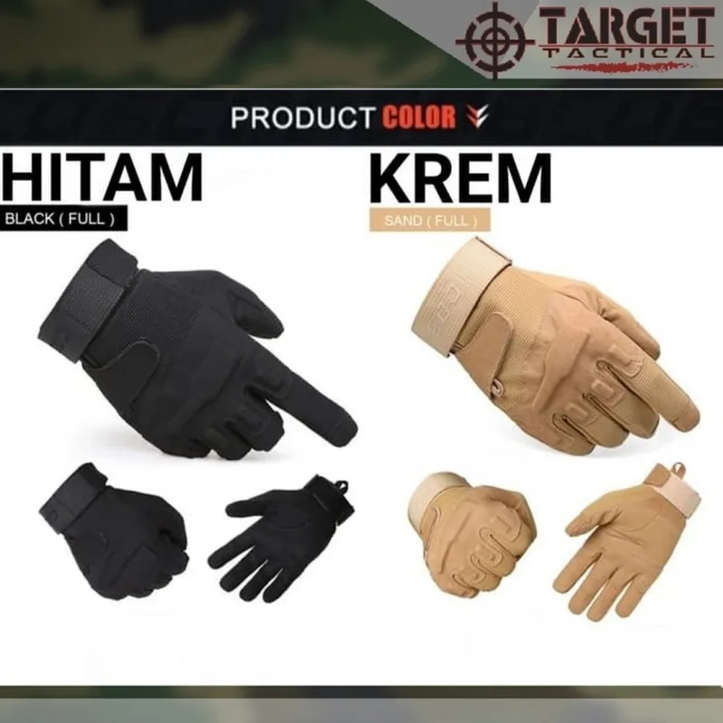 Sarung Tangan Tactical Blackhawk Full - Krem