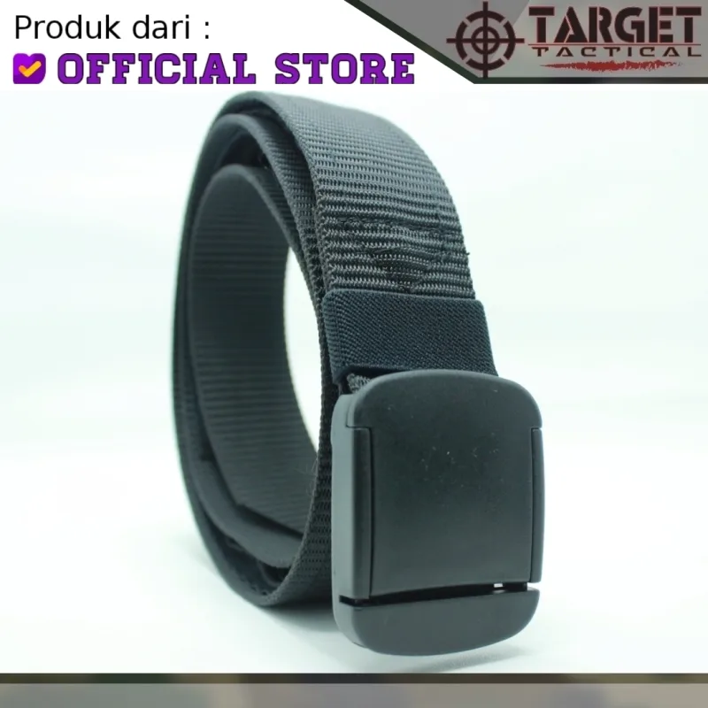 Gesper Tactical Plastik Kantung - Hitam